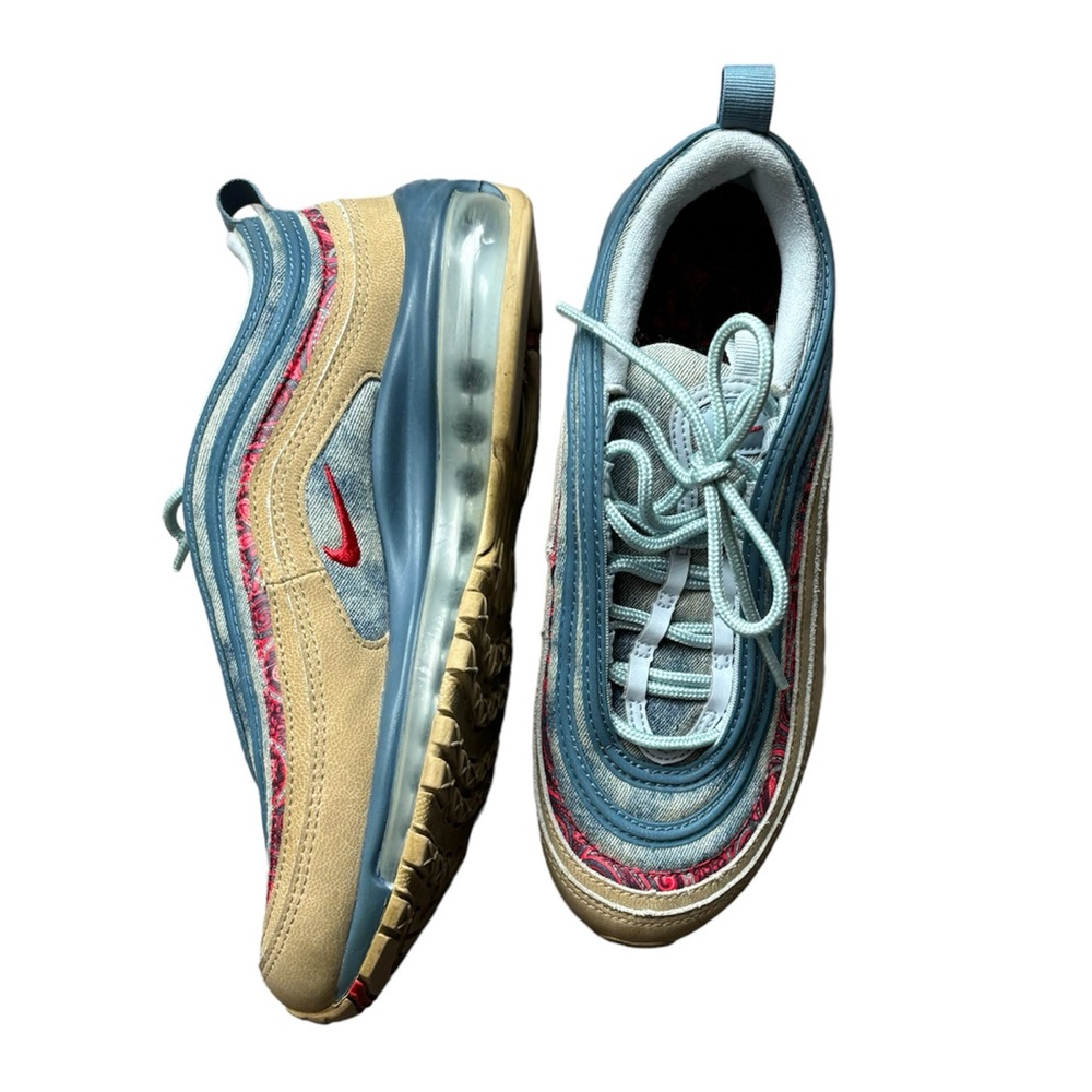 Nike Air Max Wild West 97, 6Y, 8W, 6M, multi colored, lightly worn, gend…